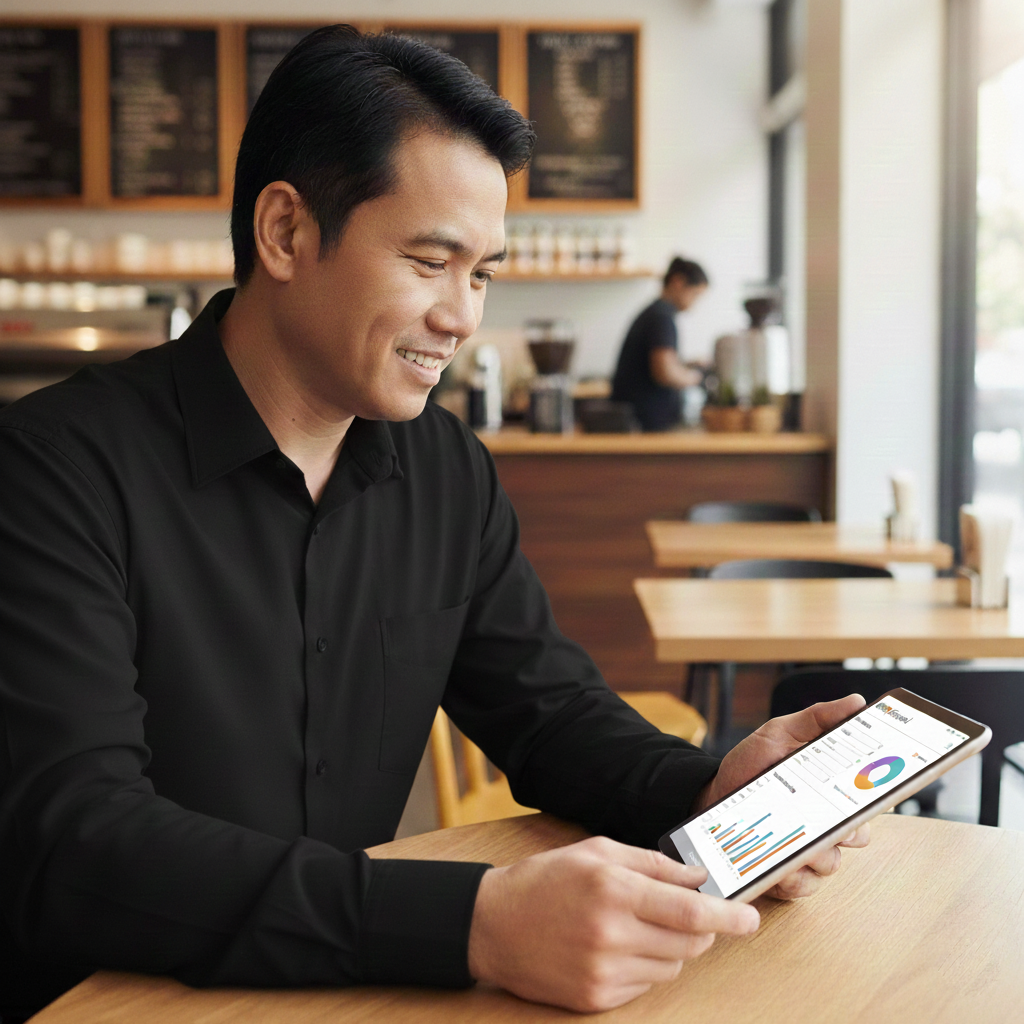 Pantau Laporan Penjualan Kapan Saja & Di Mana Saja